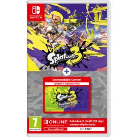 Splatoon 3 + Expand Pass + 3 Months NSO (Switch) i gruppen HJEMMEELEKTRONIK / Spilkonsoller og tilbehør / Nintendo Switch / Spil hos TP E-commerce Nordic AB (D00362)