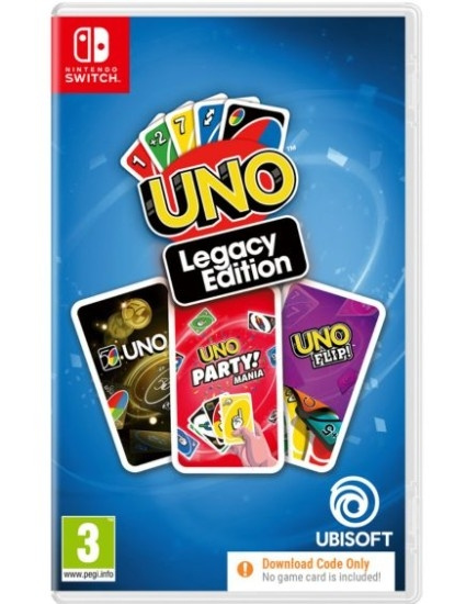 UNO LEGACY EDITION (CIAB) (Switch) i gruppen HJEMMEELEKTRONIK / Spilkonsoller og tilbehør / Nintendo Switch / Spil hos TP E-commerce Nordic AB (D00363)