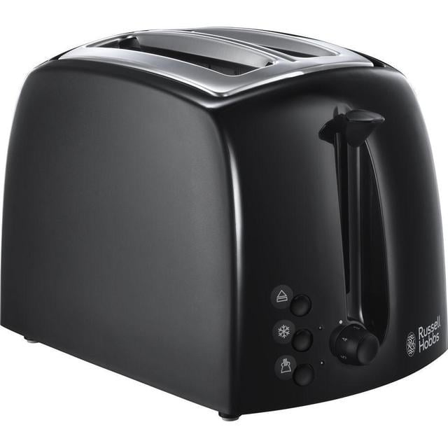 Russell Hobbs Textures Plus+ brødrister med 2 skiver i gruppen HJEM, HUS & HAVE / Husholdningsapparater / Brødristere & Sandwich Makers / Brødristere hos TP E-commerce Nordic AB (D00408)