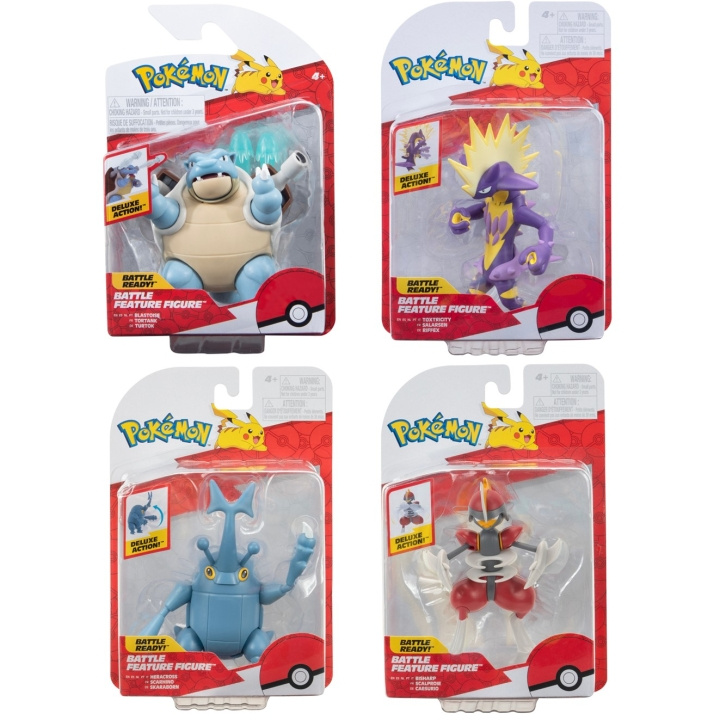 Pokémon Battle Feature Figur Ass. (95135-18) i gruppen LEGETØJ, BØRN & BABY / Legetøj / Figurer, miniaturer og tilbehør hos TP E-commerce Nordic AB (D00434)