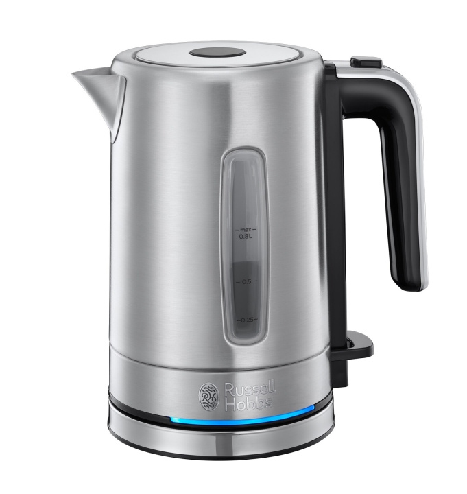 Russell Hobbs Compact Home elkedel - rustfrit stål i gruppen HJEM, HUS & HAVE / Husholdningsapparater / Vand & Juice / Elkedel hos TP E-commerce Nordic AB (D00437)