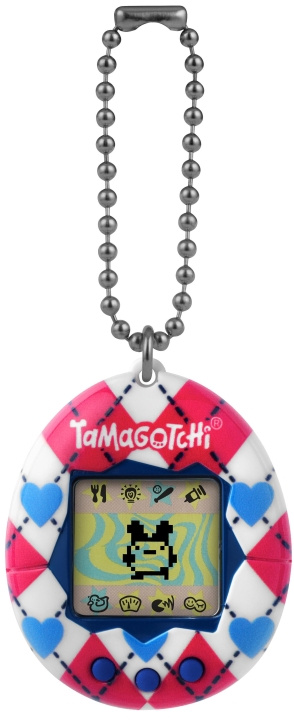 Tamagotchi Argyle hjerte (P2) (42981) i gruppen LEGETØJ, BØRN & BABY / Legetøj / Elektronik og medier / Interaktivt legetøj hos TP E-commerce Nordic AB (D00448)