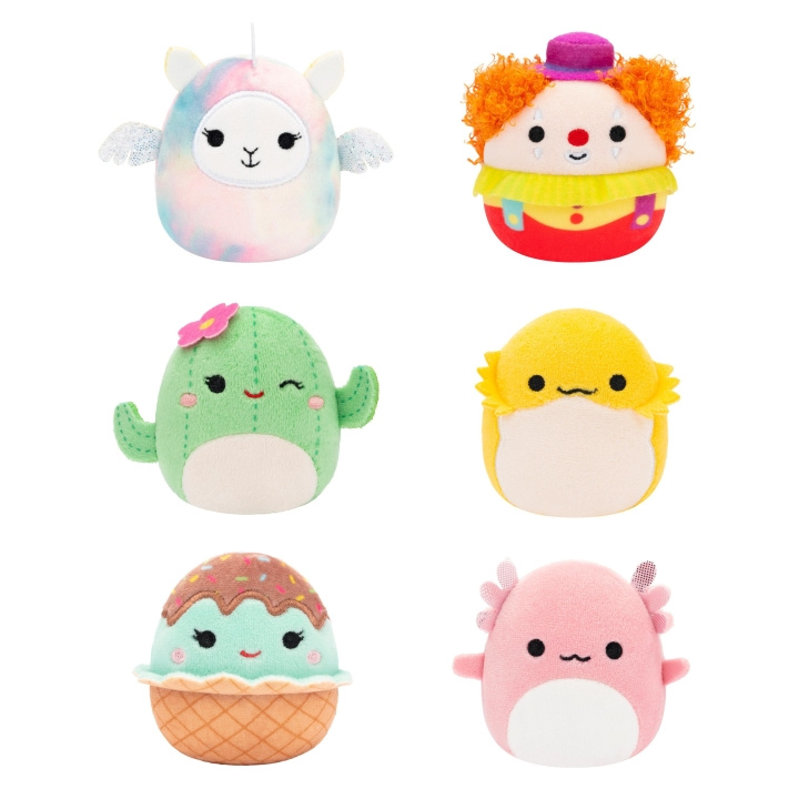 Squishmallows Micromallows 6-pak plys - Archie, Rodry, Maritza, Maya, Bimbi, Lucy-May i gruppen LEGETØJ, BØRN & BABY / Legetøj / Figurer, miniaturer og tilbehør hos TP E-commerce Nordic AB (D00523)