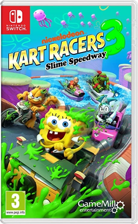 Nickelodeon Kart Racers 3: Slime Speedway (Switch) i gruppen HJEMMEELEKTRONIK / Spilkonsoller og tilbehør / Nintendo Switch / Spil hos TP E-commerce Nordic AB (D00575)