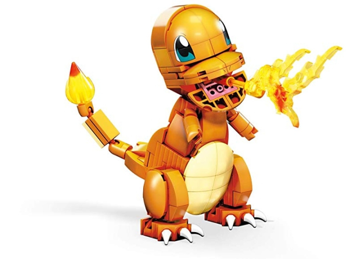 Pokémon MEGA - Pokemon Build & Show - Charmander (GKY96) i gruppen LEGETØJ, BØRN & BABY / Legetøj / Figurer, miniaturer og tilbehør hos TP E-commerce Nordic AB (D00604)