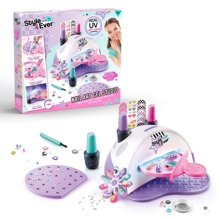 Style 4 Ever UV Gel Nail Art Studio (2411) i gruppen LEGETØJ, BØRN & BABY / Legetøj / Hobbyartikler hos TP E-commerce Nordic AB (D00607)