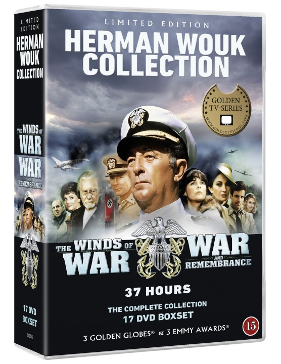 HERMAN WOUK COLLECTION The Winds of War + War & Remembrance Limited Edition i gruppen HJEMMEELEKTRONIK / Lyd & billede / Tv og tilbehør / Film / DVD hos TP E-commerce Nordic AB (D00610)