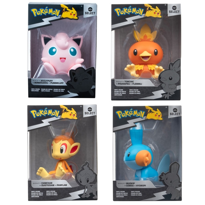 Pokémon Select Vinyl Ass (PKW0254-10) i gruppen LEGETØJ, BØRN & BABY / Legetøj / Figurer, miniaturer og tilbehør hos TP E-commerce Nordic AB (D00624)