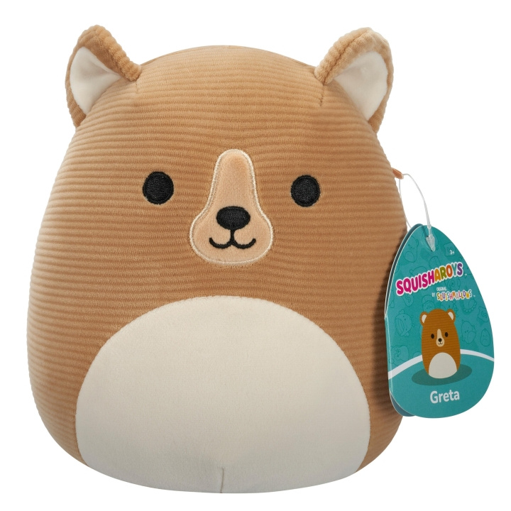 Squishmallows - Greta Grizzly Bear - Squisharoys i gruppen LEGETØJ, BØRN & BABY / Babyleg (0-3 år) / Tøjdyr hos TP E-commerce Nordic AB (D00640)