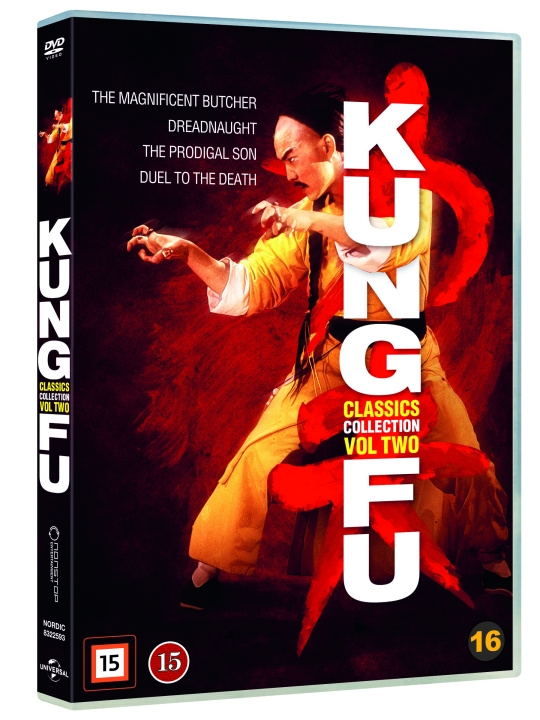 Kung-Fu Classics Collection Vol 2 - DVD i gruppen HJEMMEELEKTRONIK / Lyd & billede / Tv og tilbehør / Film / DVD hos TP E-commerce Nordic AB (D00663)