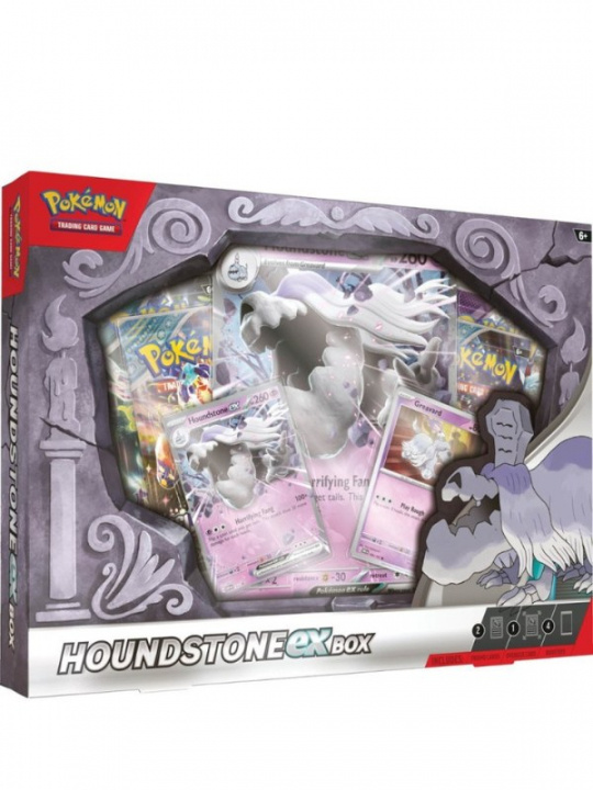 Pokémon Box EX Houndstone (POK85873 ) i gruppen LEGETØJ, BØRN & BABY / Spil / Kortspil hos TP E-commerce Nordic AB (D00689)