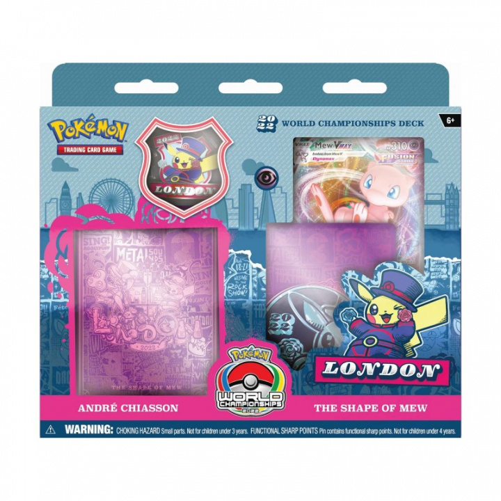 Pokémon - ASST Deck Champ World 2023 (POK85220) i gruppen LEGETØJ, BØRN & BABY / Spil / Kortspil hos TP E-commerce Nordic AB (D00703)