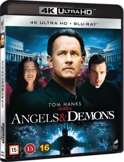 ANGELS & DEMONS 4K Blu-Ray i gruppen HJEMMEELEKTRONIK / Lyd & billede / Tv og tilbehør / Film / Blu-ray hos TP E-commerce Nordic AB (D00711)