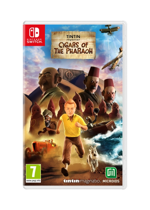 Tintin Reporter Cigars of the Pharaoh (Switch) i gruppen HJEMMEELEKTRONIK / Spilkonsoller og tilbehør / Nintendo Switch / Spil hos TP E-commerce Nordic AB (D00747)