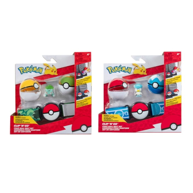 Pokémon POKEMON CLIP N GO BÆLTESÆT ASS. (95283-16) i gruppen LEGETØJ, BØRN & BABY / Legetøj / Figurer, miniaturer og tilbehør hos TP E-commerce Nordic AB (D00751)