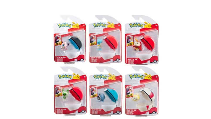 Pokémon Clip N Go Røv (95057-17) i gruppen LEGETØJ, BØRN & BABY / Legetøj / Figurer, miniaturer og tilbehør hos TP E-commerce Nordic AB (D00775)