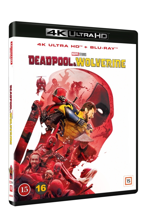 DEADPOOL & WOLVERINE i gruppen HJEMMEELEKTRONIK / Lyd & billede / Tv og tilbehør / Film / Blu-ray hos TP E-commerce Nordic AB (D00782)