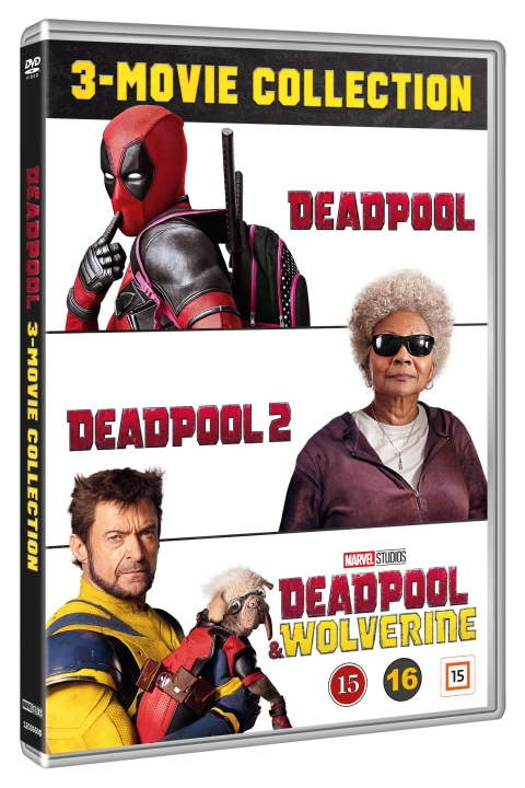 DEADPOOL 3-MOVIE COLLECTION i gruppen HJEMMEELEKTRONIK / Lyd & billede / Tv og tilbehør / Film / DVD hos TP E-commerce Nordic AB (D00783)