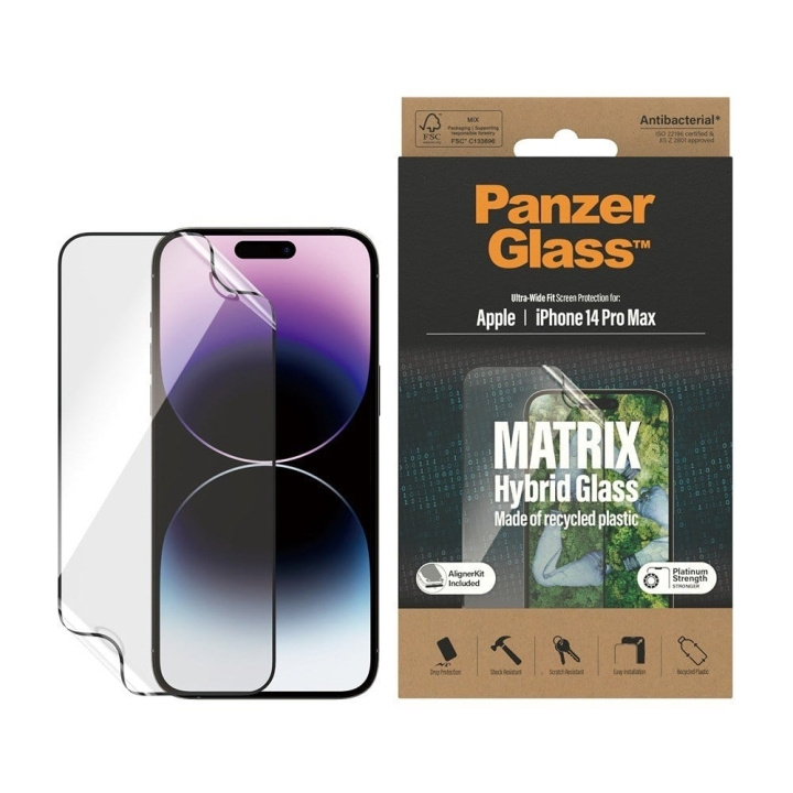 PanzerGlass MATRIX iPhone 14 Pro max i gruppen SMARTPHONES & TABLETS / Mobil Beskyttelse / Apple / iPhone 14 hos TP E-commerce Nordic AB (D00789)