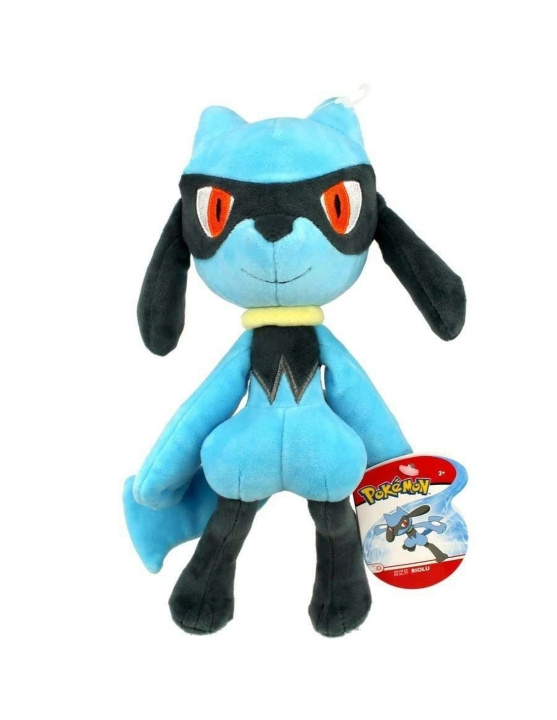 Pokémon Plys 20 cm - Riolu (95561) i gruppen LEGETØJ, BØRN & BABY / Babyleg (0-3 år) / Tøjdyr hos TP E-commerce Nordic AB (D00842)