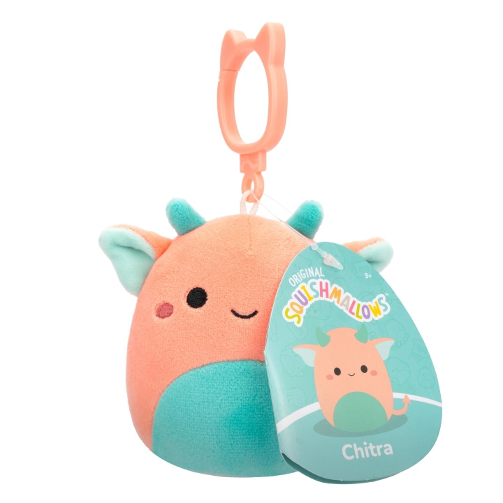 Squishmallows 9 cm P20 Clip On - Chitra Boglin i gruppen LEGETØJ, BØRN & BABY / Babyleg (0-3 år) / Tøjdyr hos TP E-commerce Nordic AB (D00858)