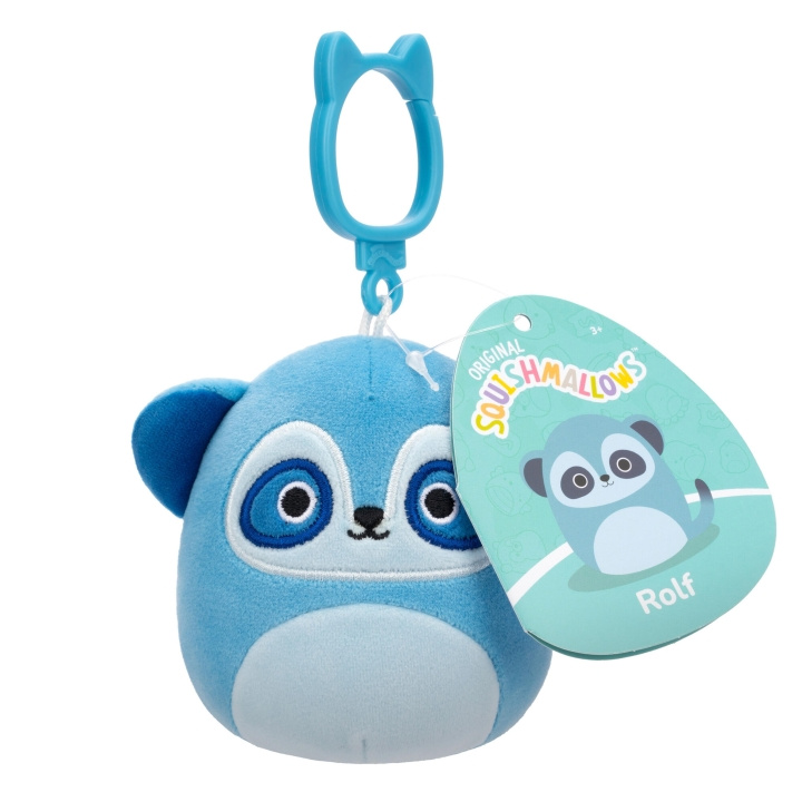 Squishmallows 9 cm P20 Clip On - Rolf Meerkat i gruppen LEGETØJ, BØRN & BABY / Babyleg (0-3 år) / Tøjdyr hos TP E-commerce Nordic AB (D00859)