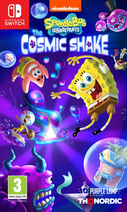 SpongeBob SquarePants The Cosmic Shake (Switch) i gruppen HJEMMEELEKTRONIK / Spilkonsoller og tilbehør / Nintendo Switch / Spil hos TP E-commerce Nordic AB (D00867)