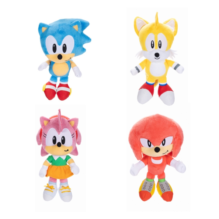 Sonic 9 Basic Plush Assortment Wave 11 (423224) i gruppen LEGETØJ, BØRN & BABY / Legetøj / Figurer, miniaturer og tilbehør hos TP E-commerce Nordic AB (D00871)