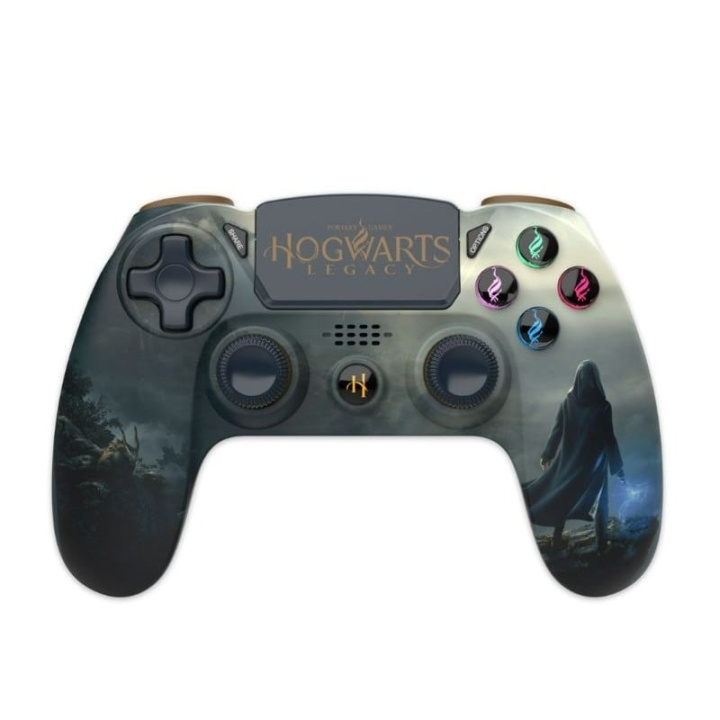 Trade Invaders Harry Potter trådløs controller Hogwarts Legacy Gamepad Sony PlayStation 4 i gruppen HJEMMEELEKTRONIK / Spilkonsoller og tilbehør / Sony PlayStation 4 / Tilbehør hos TP E-commerce Nordic AB (D00873)