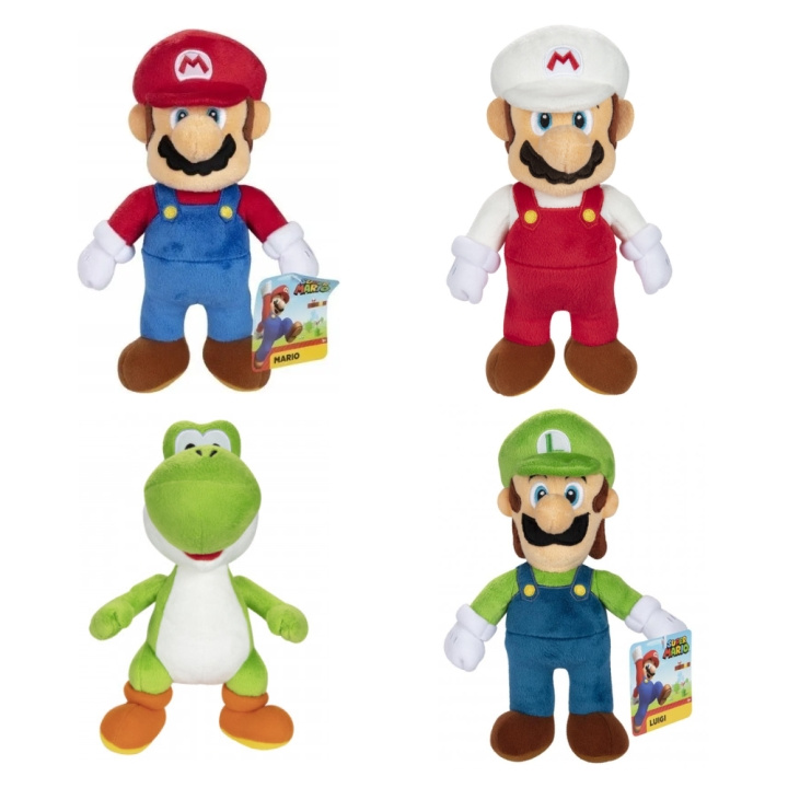 Super Mario Nintendo - Asst. Super Mario Plush Wave 1 (409474) i gruppen LEGETØJ, BØRN & BABY / Babyleg (0-3 år) / Tøjdyr hos TP E-commerce Nordic AB (D00912)