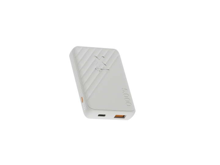 Xtorm 12W FastCharge Go2 Powerbank 5.000 - Askehvid i gruppen SMARTPHONES & TABLETS / Opladere og kabler / Powerbanks hos TP E-commerce Nordic AB (D00938)