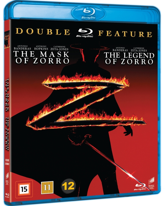 Zorro 1&2 Box Blu Ray i gruppen HJEMMEELEKTRONIK / Lyd & billede / Tv og tilbehør / Film / Blu-ray hos TP E-commerce Nordic AB (D00948)