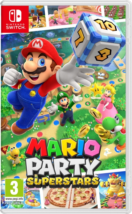 Mario Party Superstars (Switch) i gruppen HJEMMEELEKTRONIK / Spilkonsoller og tilbehør / Nintendo Switch / Spil hos TP E-commerce Nordic AB (D00992)