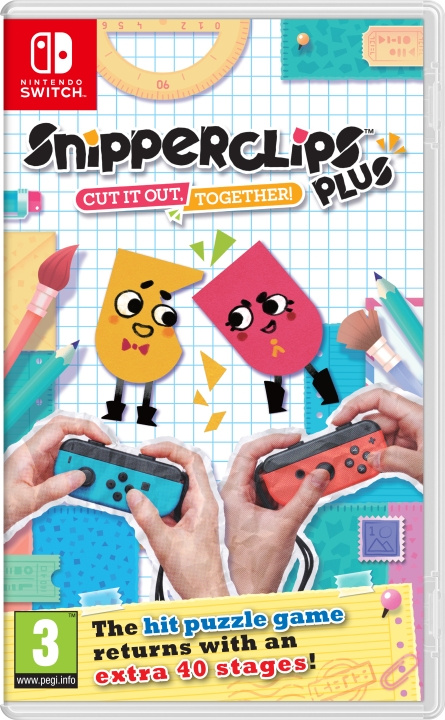 Snipperclips Plus (Switch) i gruppen HJEMMEELEKTRONIK / Spilkonsoller og tilbehør / Nintendo Switch / Spil hos TP E-commerce Nordic AB (D00995)