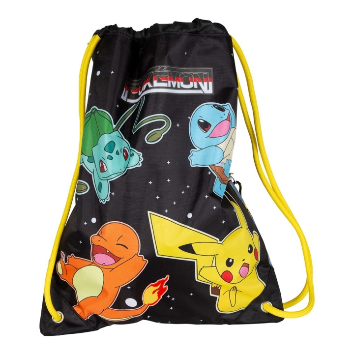 Pokémon Gymnastiktaske (68983) i gruppen LEGETØJ, BØRN & BABY / Rejse / Børnetasker / Rygsække hos TP E-commerce Nordic AB (D01015)