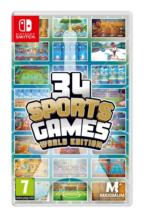 34 Sports Games – World Edition (Switch) i gruppen HJEMMEELEKTRONIK / Spilkonsoller og tilbehør / Nintendo Switch / Spil hos TP E-commerce Nordic AB (D01016)