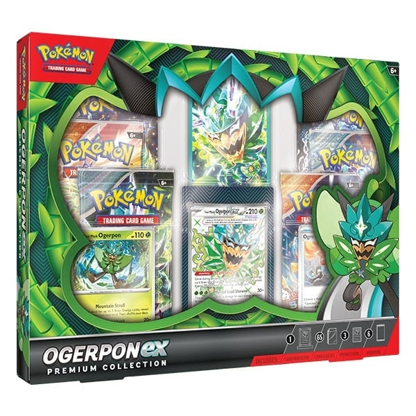 Pokémon Ogerpon ex Premium Collection (POK85882) i gruppen LEGETØJ, BØRN & BABY / Spil / Kortspil hos TP E-commerce Nordic AB (D01018)