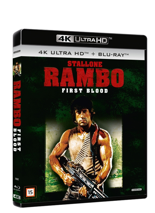 Rambo : First Blood i gruppen HJEMMEELEKTRONIK / Lyd & billede / Tv og tilbehør / Film / Blu-ray hos TP E-commerce Nordic AB (D01023)