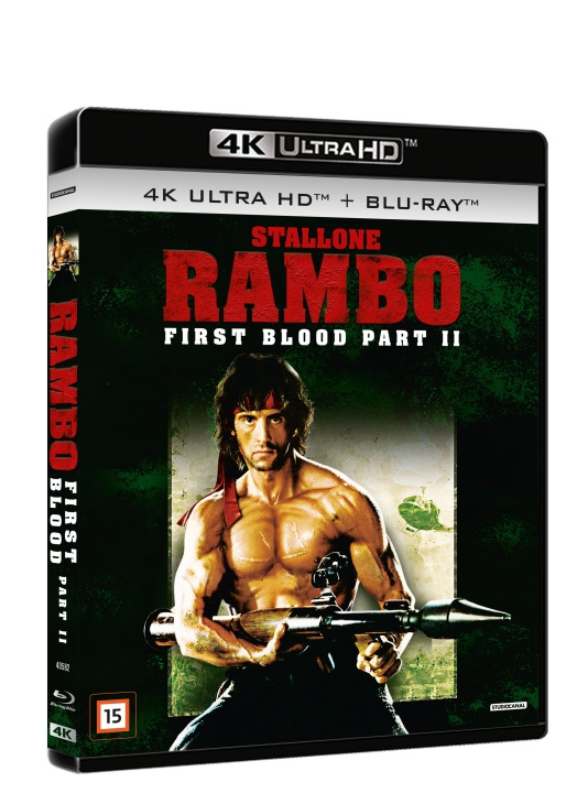 Rambo 2: First Blood Part 2 i gruppen HJEMMEELEKTRONIK / Lyd & billede / Tv og tilbehør / Film / Blu-ray hos TP E-commerce Nordic AB (D01024)