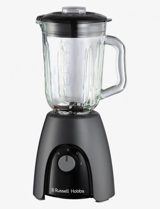 Russell Hobbs Matte Charcoal Jug Blender - 1,5L i gruppen HJEM, HUS & HAVE / Husholdningsapparater / Foodprocessor og køkkenassistenter / Mixer & Blender hos TP E-commerce Nordic AB (D01042)