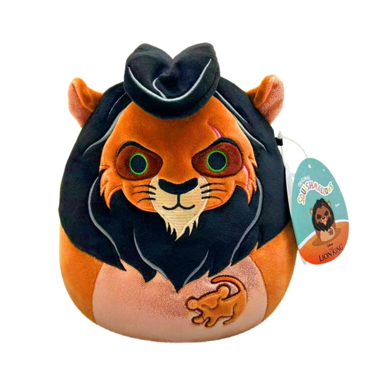 Squishmallows Disney Løvernes Konge - Scar i gruppen LEGETØJ, BØRN & BABY / Babyleg (0-3 år) / Tøjdyr hos TP E-commerce Nordic AB (D01063)