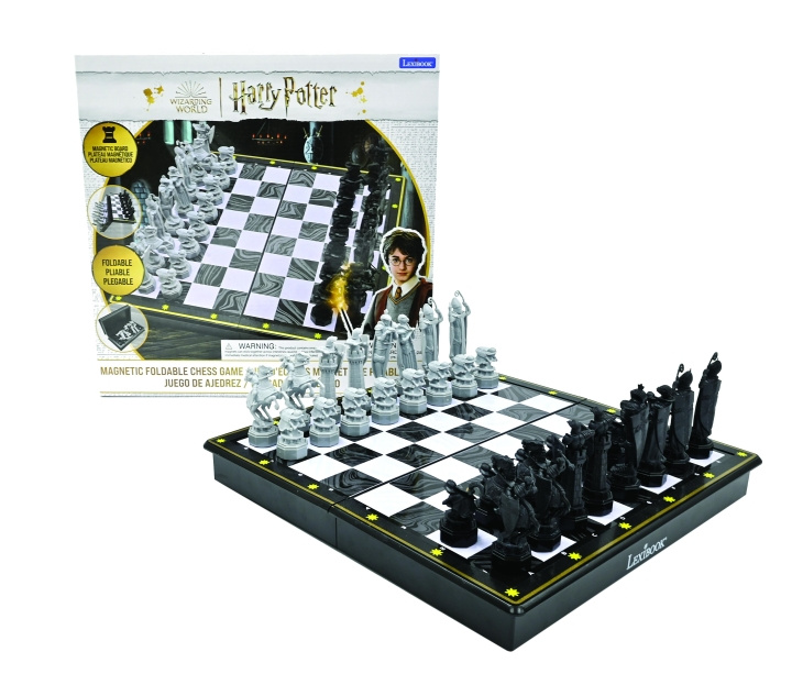 Lexibook Harry Potter magnetisk foldbart skakspil - (CGM300HP) i gruppen LEGETØJ, BØRN & BABY / Spil / Brætspil hos TP E-commerce Nordic AB (D01123)