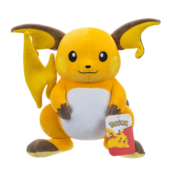 Pokémon PLYS 30 CM RAICHU (PKW3111) i gruppen LEGETØJ, BØRN & BABY / Babyleg (0-3 år) / Tøjdyr hos TP E-commerce Nordic AB (D01156)