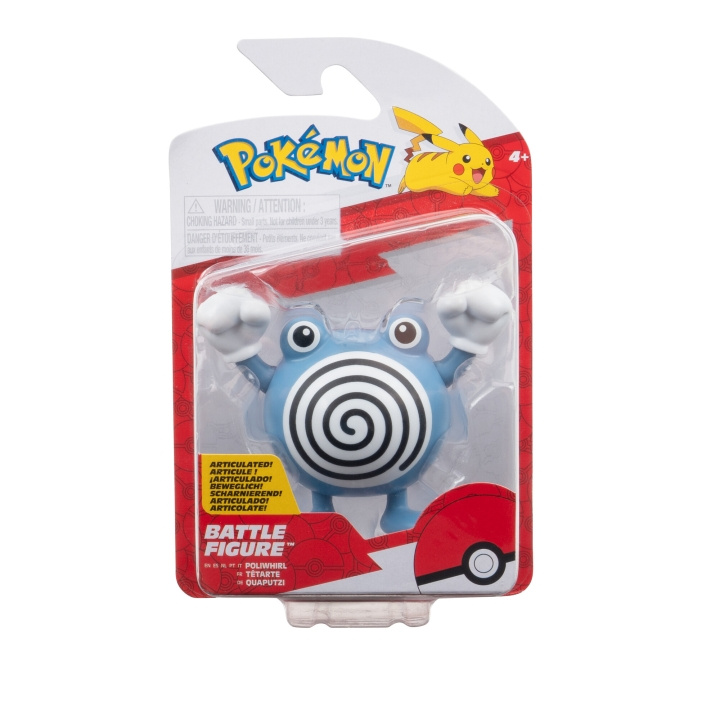 Pokémon Kampfigur Poliwhirl (PKW3584) i gruppen LEGETØJ, BØRN & BABY / Legetøj / Figurer, miniaturer og tilbehør hos TP E-commerce Nordic AB (D01164)