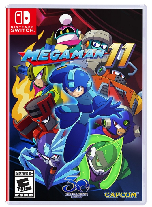 Megaman 11 (Import) (#) (Switch) i gruppen HJEMMEELEKTRONIK / Spilkonsoller og tilbehør / Nintendo Switch / Spil hos TP E-commerce Nordic AB (D01186)