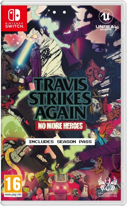 Travis Strikes Again: No More Heroes (Switch) i gruppen HJEMMEELEKTRONIK / Spilkonsoller og tilbehør / Nintendo Switch / Spil hos TP E-commerce Nordic AB (D01187)