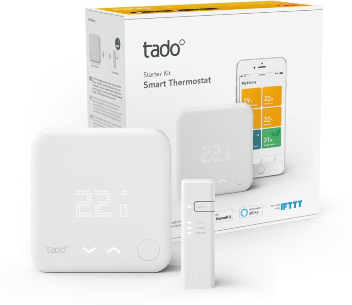 tado Smart termostat - startsæt V3+ i gruppen HJEM, HUS & HAVE / Smart hjem / Smart home systemer hos TP E-commerce Nordic AB (D01188)