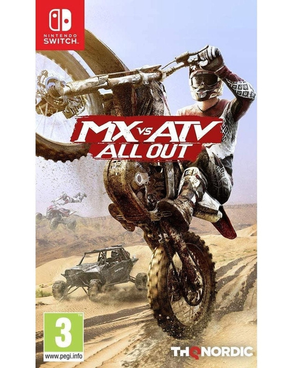 MX vs ATV: All out (Switch) i gruppen HJEMMEELEKTRONIK / Spilkonsoller og tilbehør / Nintendo Switch / Spil hos TP E-commerce Nordic AB (D01203)