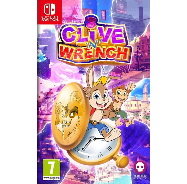 Clive \'N\' Wrench (Switch) i gruppen HJEMMEELEKTRONIK / Spilkonsoller og tilbehør / Nintendo Switch / Spil hos TP E-commerce Nordic AB (D01204)