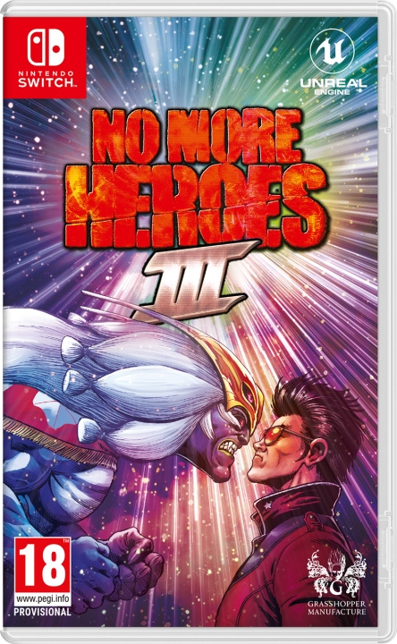 No More Heroes 3 (Switch) i gruppen HJEMMEELEKTRONIK / Spilkonsoller og tilbehør / Nintendo Switch / Spil hos TP E-commerce Nordic AB (D01216)